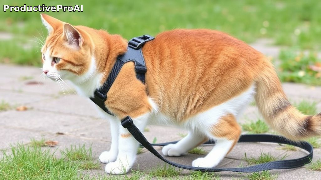 Cat Harness with Leash