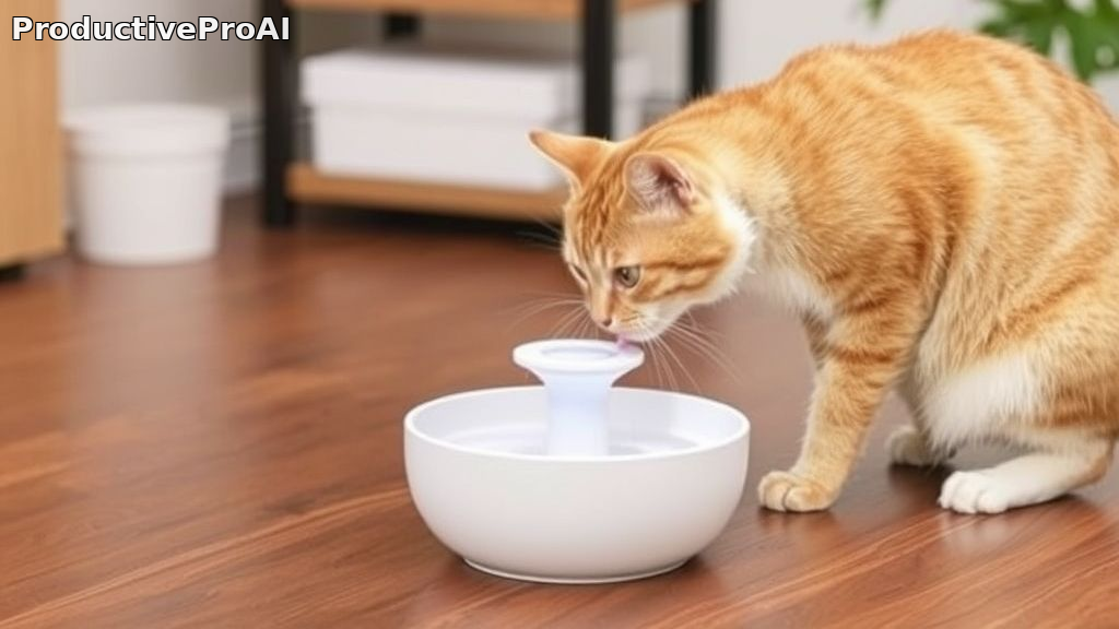 Cat Water Fountain